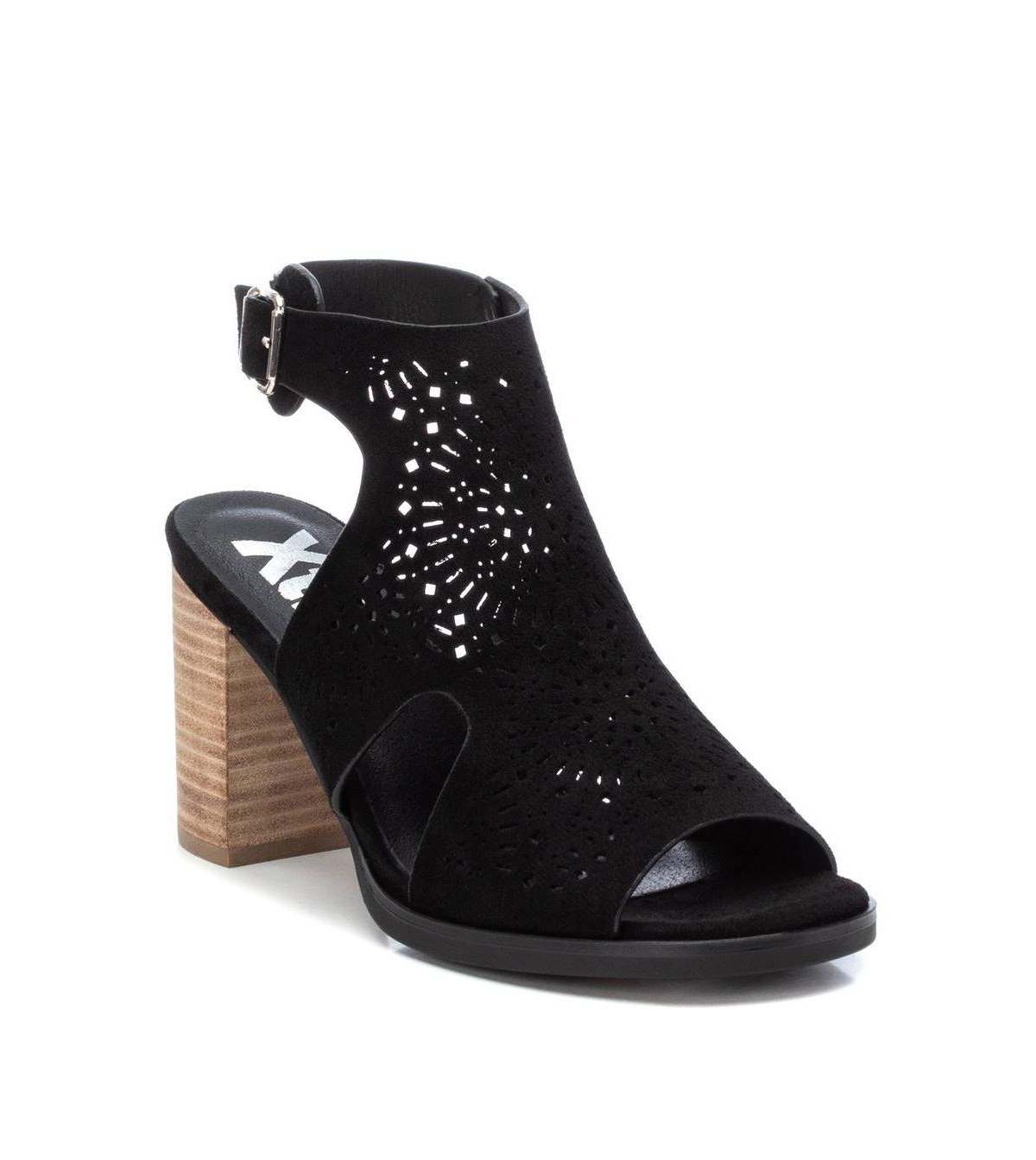 Xti Women's Suede Sandals By Xti,- Black