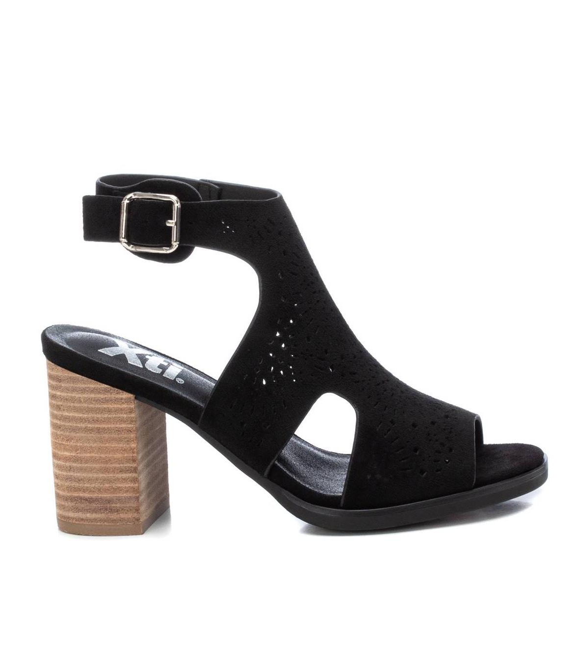 Xti Women's Suede Sandals By Xti,- Black