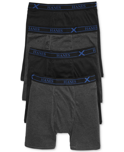Hanes Men's X-Temp Boxer Briefs 4-Pack