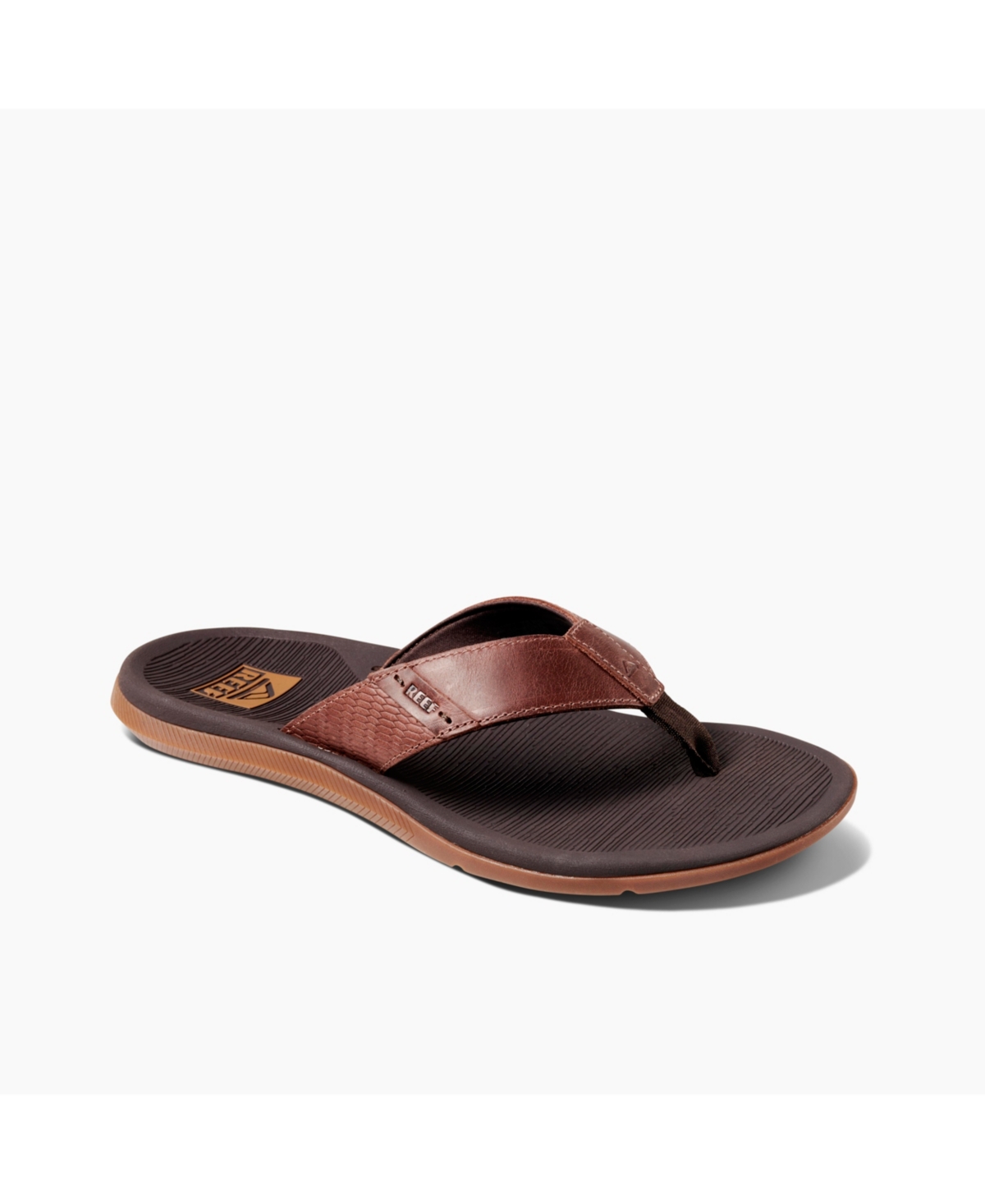 Reef Men's Santa Ana Le Comfort Fit Sandals In Brown
