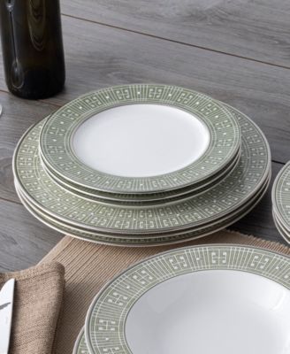 Infinity Green Platinum Piece Set, Service for 4