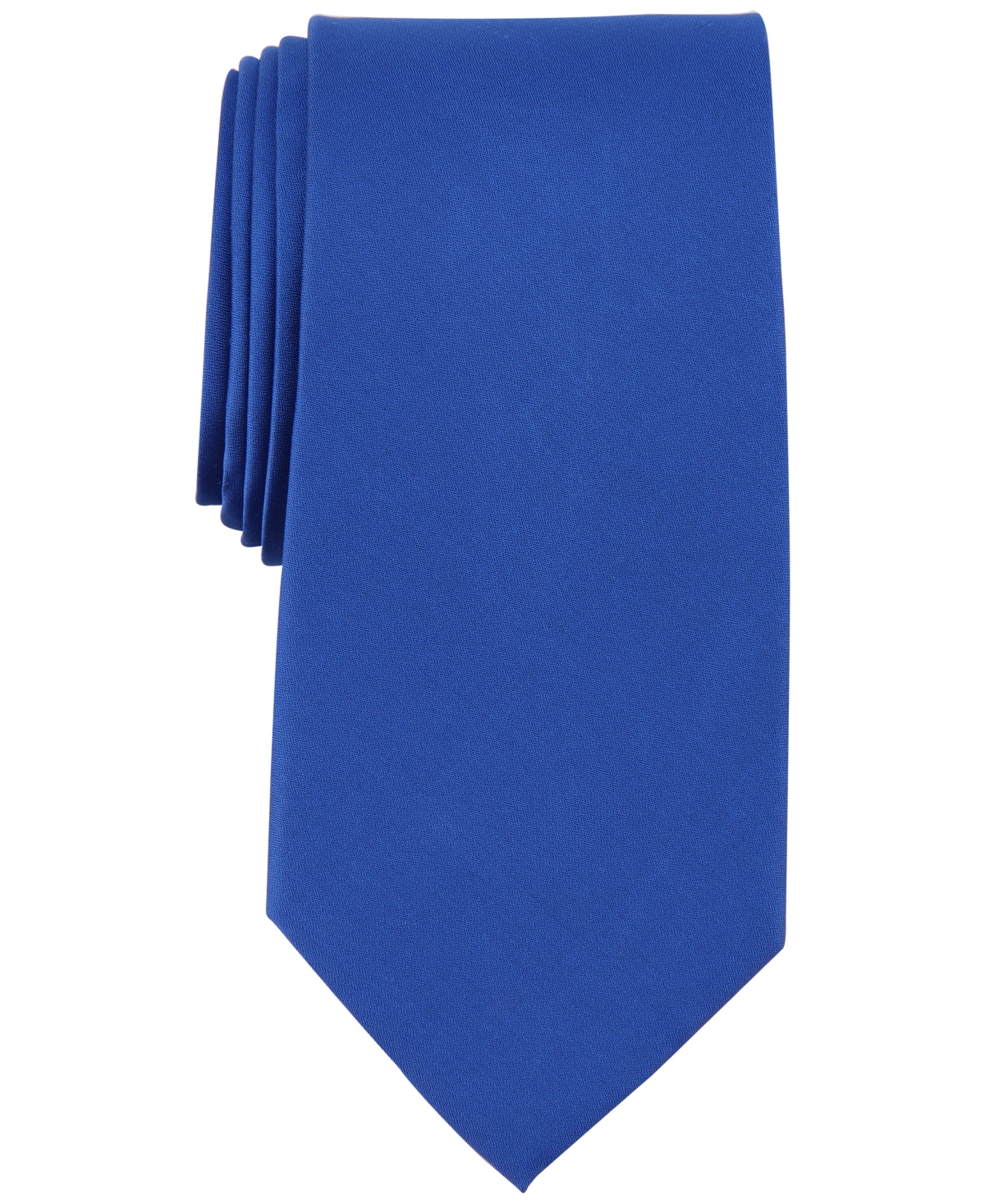 Michael Kors Men's Sapphire Solid Tie In Royal