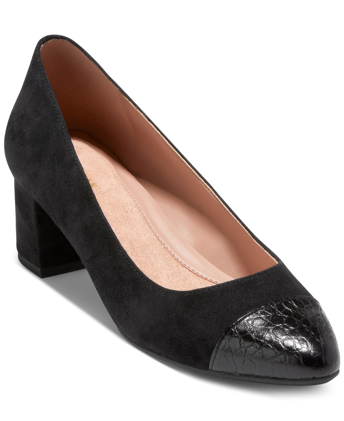 Cole haan block shop heel pump