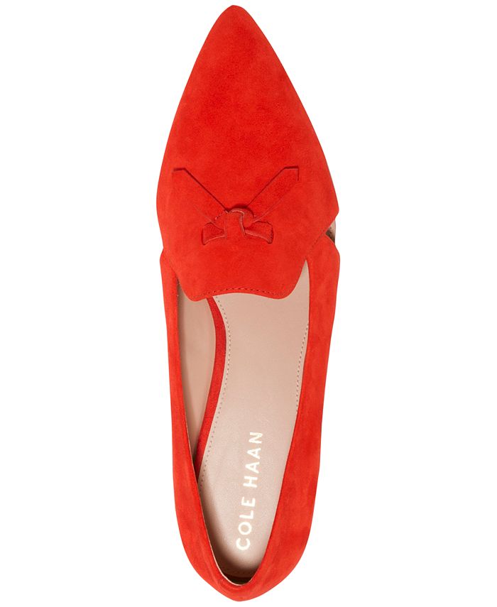 Cole Haan Viola Skimmer Ballerine Donna - Pelle E Pelle Scamosciata, Fodera Imbottita, Suola Sintetica