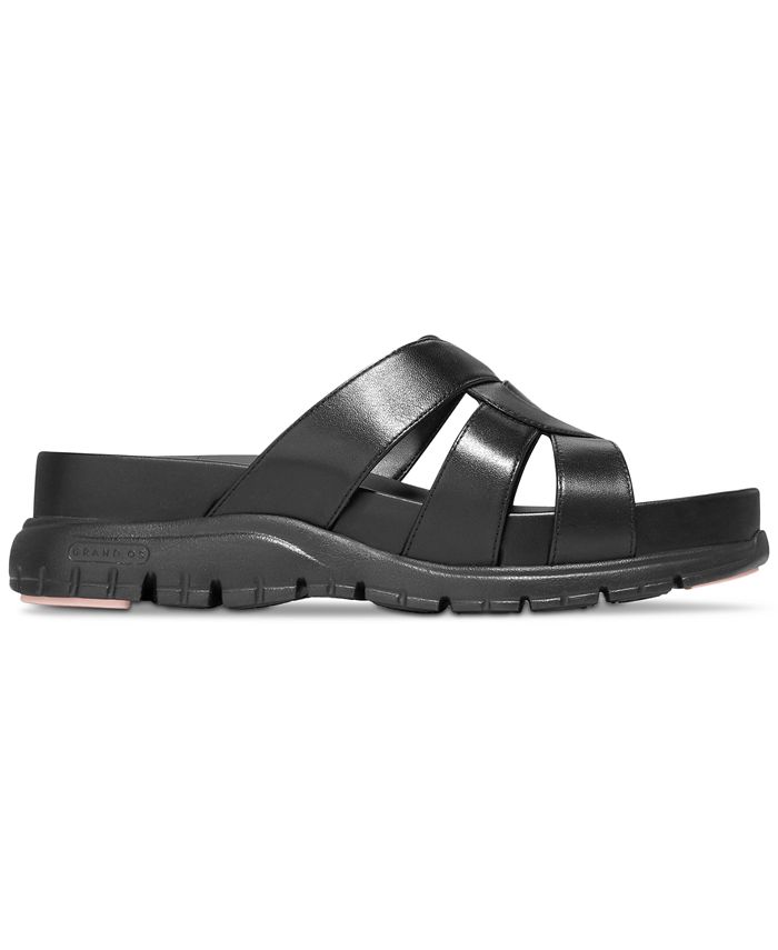 Cole Haan Women's Zerogrand Slotted Slide Flat Sandals Macy's