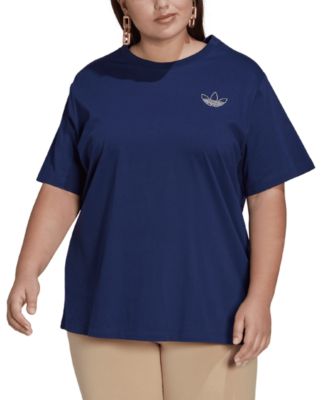adidas - Plus Size Graphic Logo Short-Sleeve T-Shirt