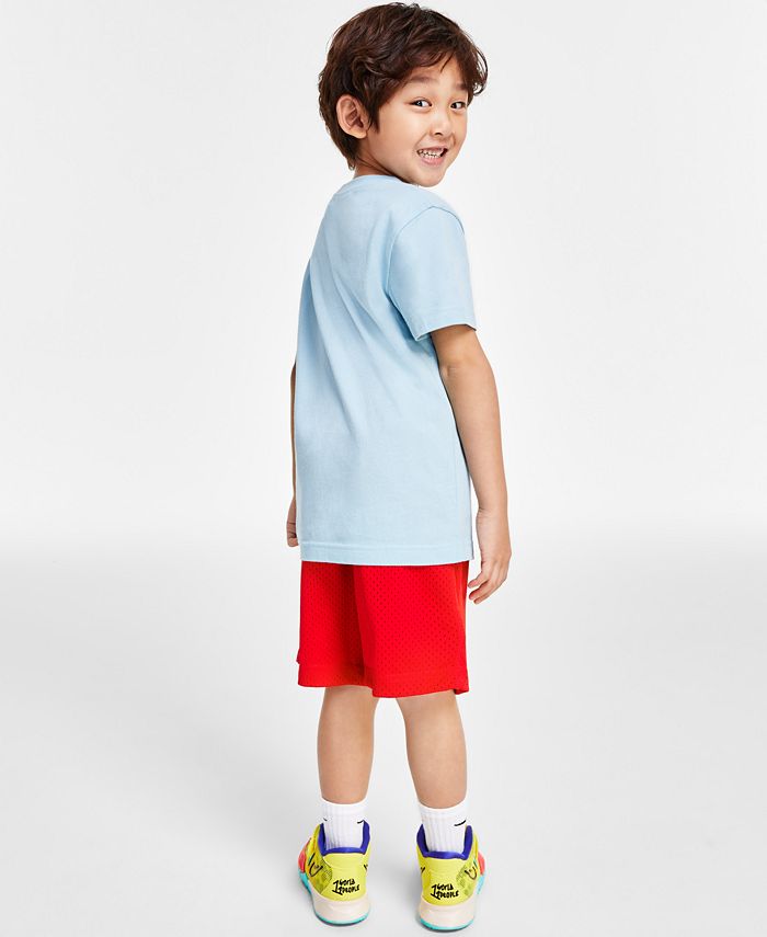 Nike Little Boys Boxy Bumper Cars T-shirt & Mesh Shorts - Macy's
