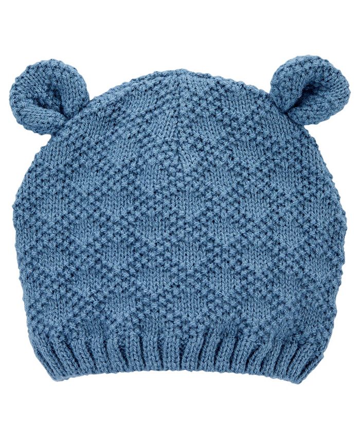 Carter's Baby Boys Knit Hat with Bear Ears Macy's