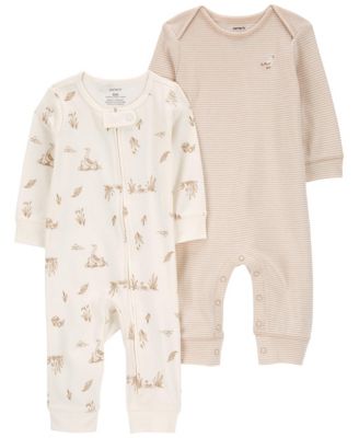 Carter's Baby Boys or Baby Girls Jumpsuits, Pack of 2 - Macy's