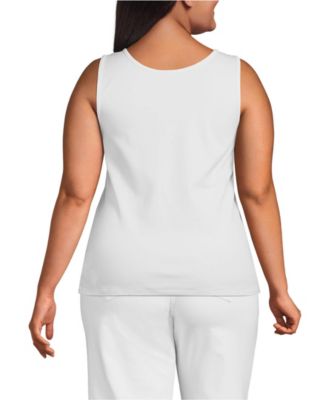 Women's Plus Size Cotton Tank Top