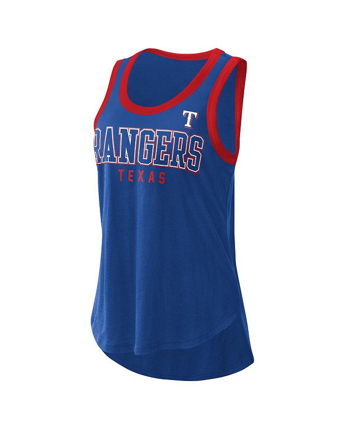 G-III 4Her by Carl Banks Women's Royal Texas Rangers Clubhouse Tank Top -  Macy's