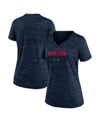 Boston Red Sox Nike Authentic Collection Velocity Practice Performance  T-Shirt - Navy