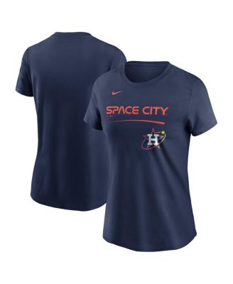 Nike Houston Astros Navy Blue Wordmark Short Sleeve T Shirt