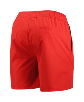 Men's Red Washington Capitals Freestyle Volley Swim Shorts