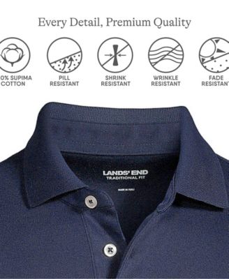 Big & Tall Short Sleeve Cotton Supima Polo Shirt