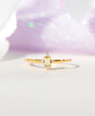 Faux Cubic Zirconia Treasure You Ring