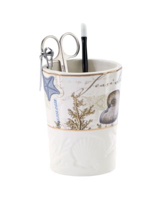 Antigua Starfish & Seashells Ceramic Tumbler