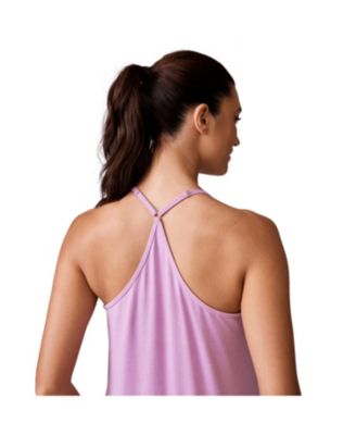 Women's Microtech Chill B Cool V-Neck Cami Top with Built-In Bra