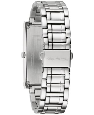 Woman's Frank Lloyd Wright "Pattern #106" Stainless Steel Bracelet Watch 25x45mm