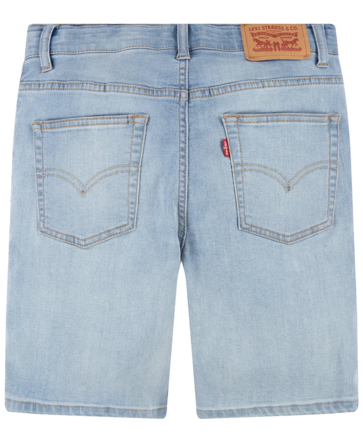 LEVI'S BIG BOYS SLIM FIT 5-POCKET PERFORMANCE SHORTS 