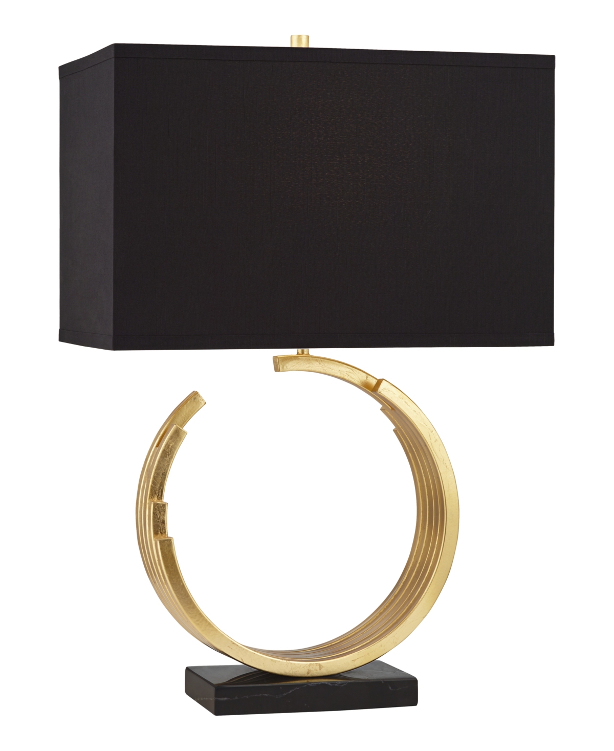 Pacific Coast Riley Table Lamp In Gold Leaf