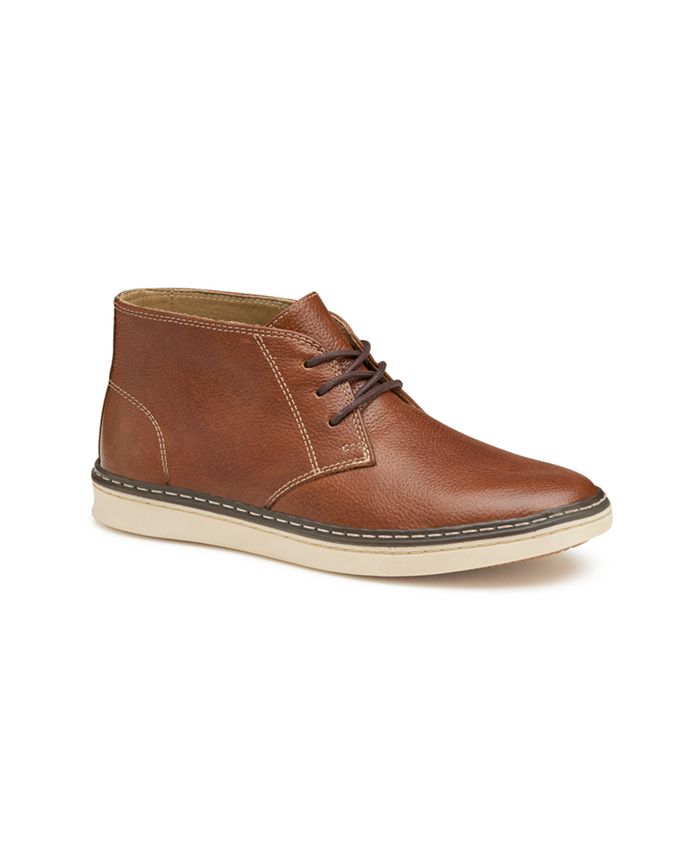 Johnston & Murphy Little Boys McGuffey Chukka Leather Boots - Macy's