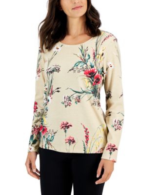 Macy's karen scott petites tops online