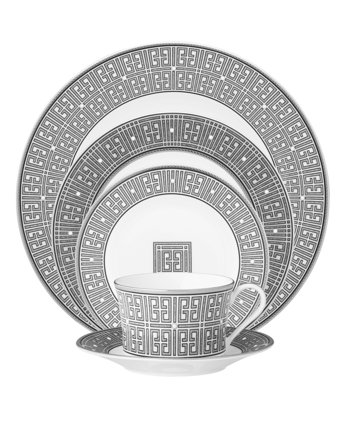 Noritake Infinity 5 Piece Place Setting In Graphite