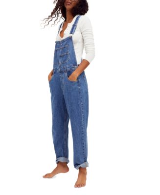 Free People / We the free Cotton deals Ziggy Denim Overalls