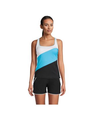 thumbnail image 2 of Women's Underwire Tankini Swimsuit Top - Push Up Bathing Suit With Adjustable Straps 2 of 14