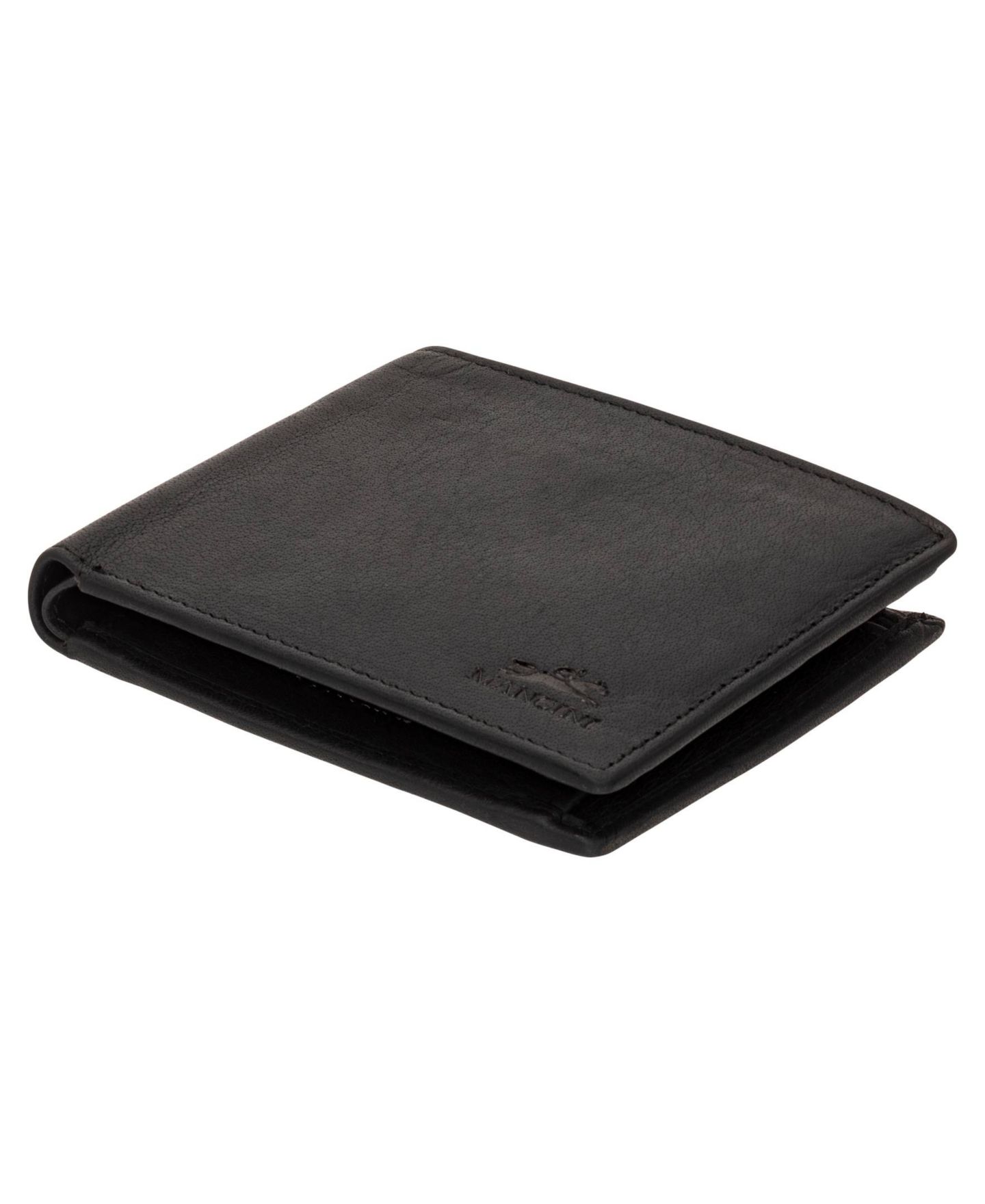 Мужской кошелёк Mancini Buffalo RFID Secure Wallet with Coin Pocket, цвет: Чёрный — фото 5