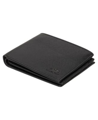 Men's Buffalo RFID Secure Center Wing Wallet with Coin Pocket