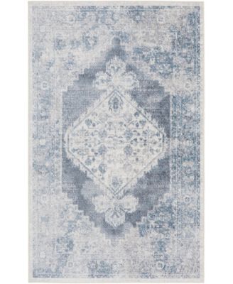 Astra Machine Washable ASW11 4' x 6' Area Rug