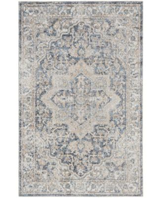 Nourison Astra Machine Washable ASW12 Grey/Multi Area Rug 9' x 12' Rectangle