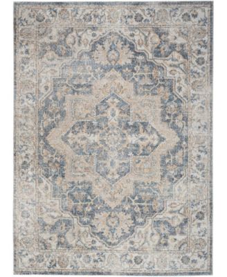 Astra Machine Washable ASW12 5'3" x 7' Area Rug