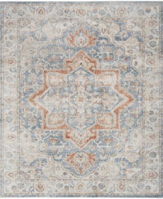 Astra Machine Washable ASW12 7'10" x 10' Area Rug