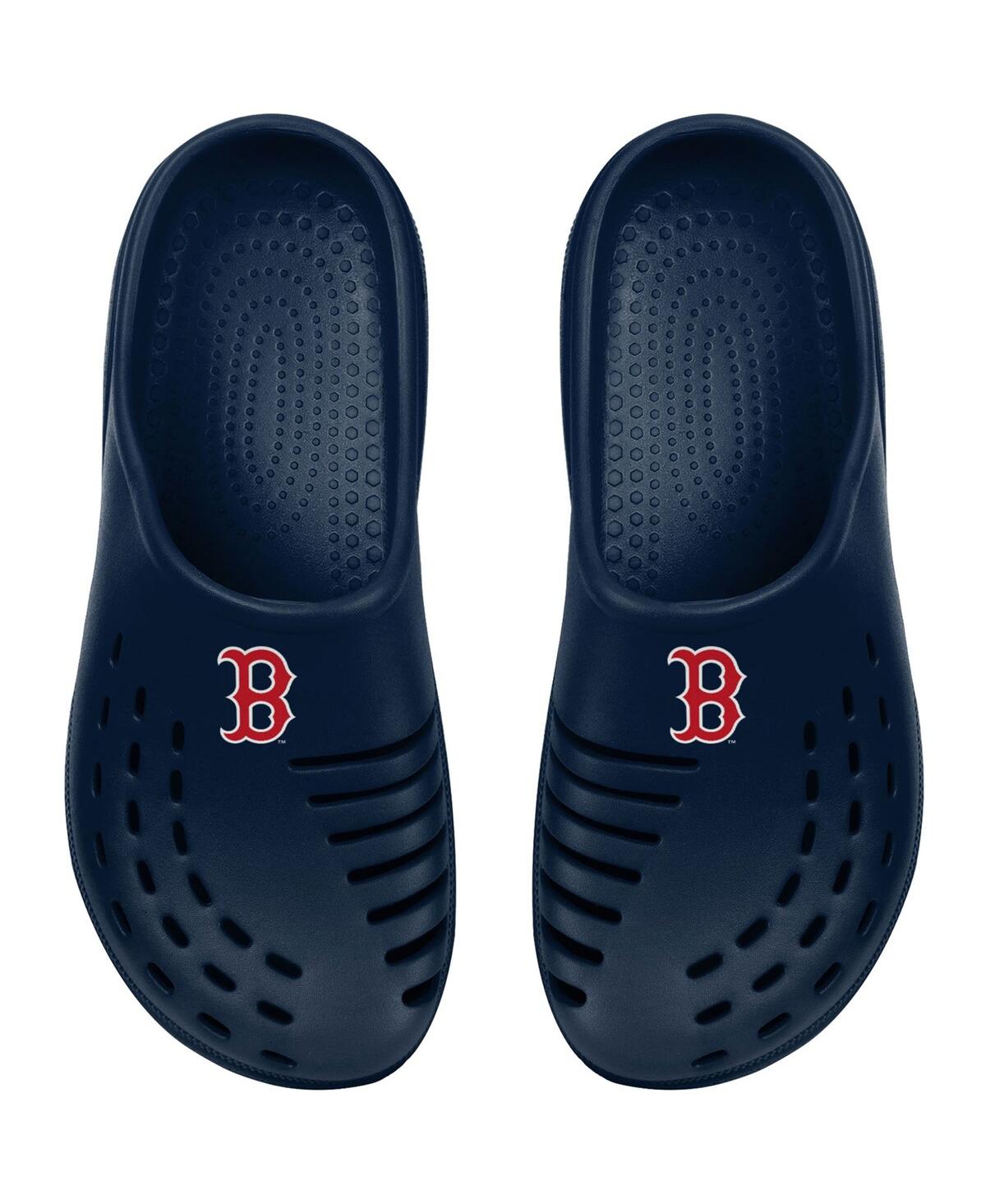 Foco Kids' Youth Boys And Girls  Navy Boston Red Sox Sunny Day Clogs In Black