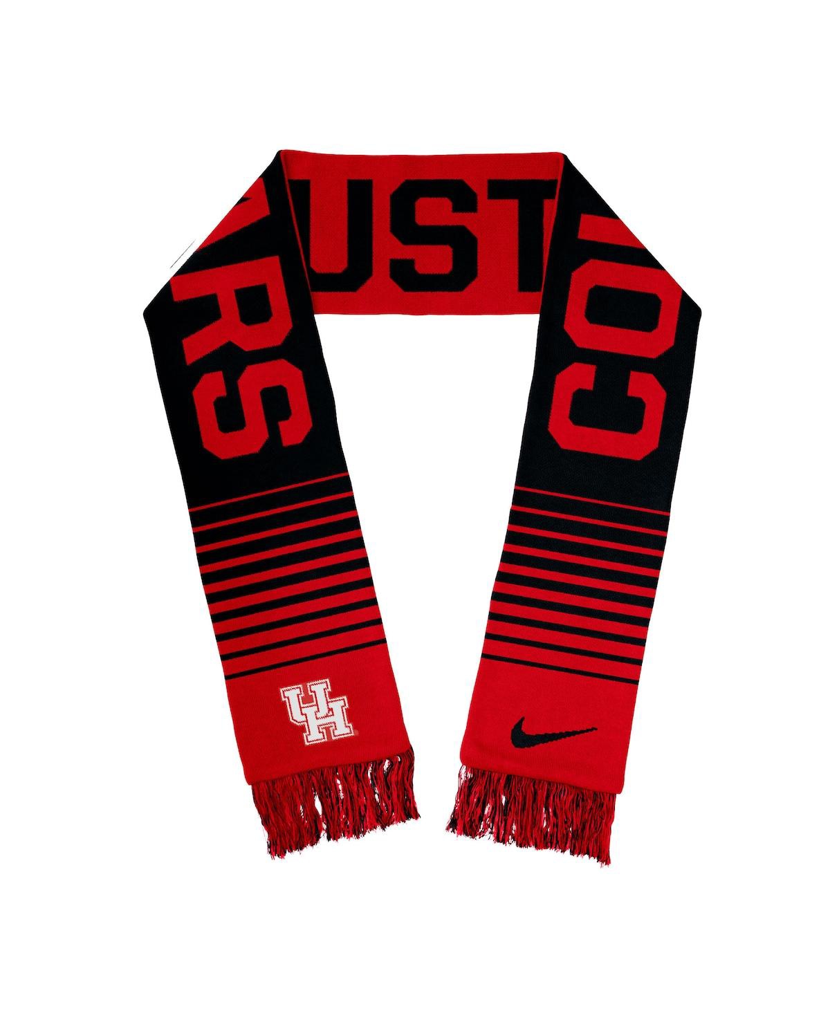 Nike Men's And Women's  Houston Cougars Rivalry Local Verbiage Scarf In Red