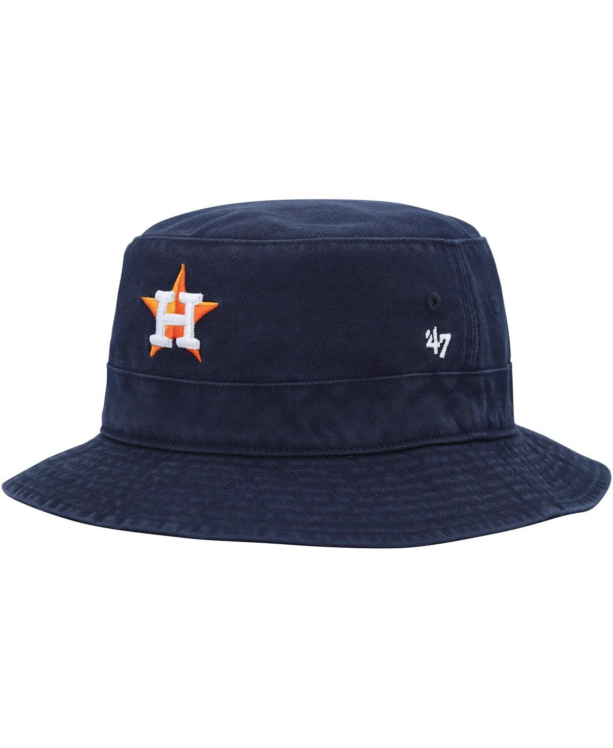 47 Brand Men's ' Navy Houston Astros Primary Bucket Hat In Navy