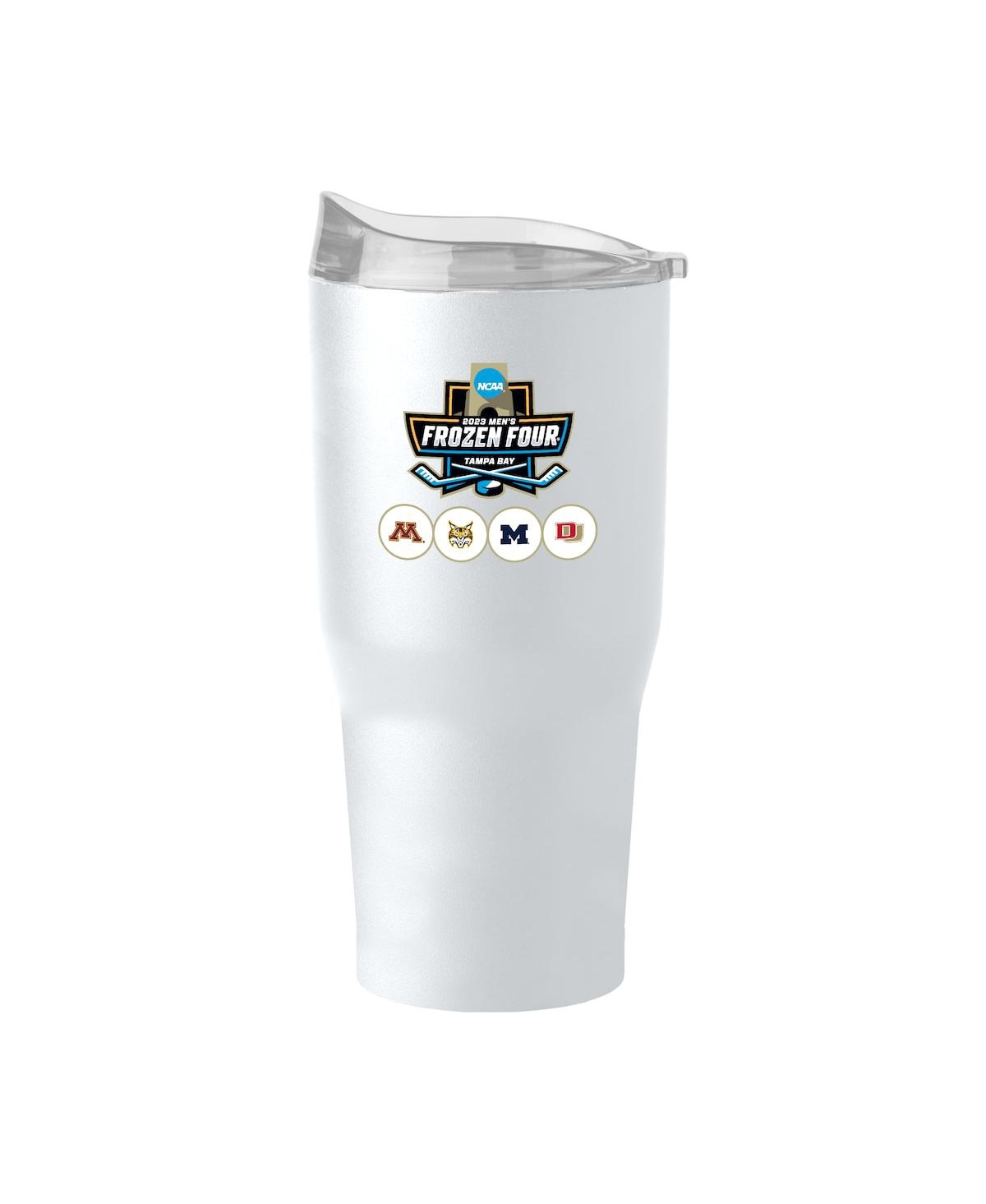 Logo Brands 2023 Ncaa Frozen Four Men's Ice Hockey Tournament 30 oz Tumbler In White