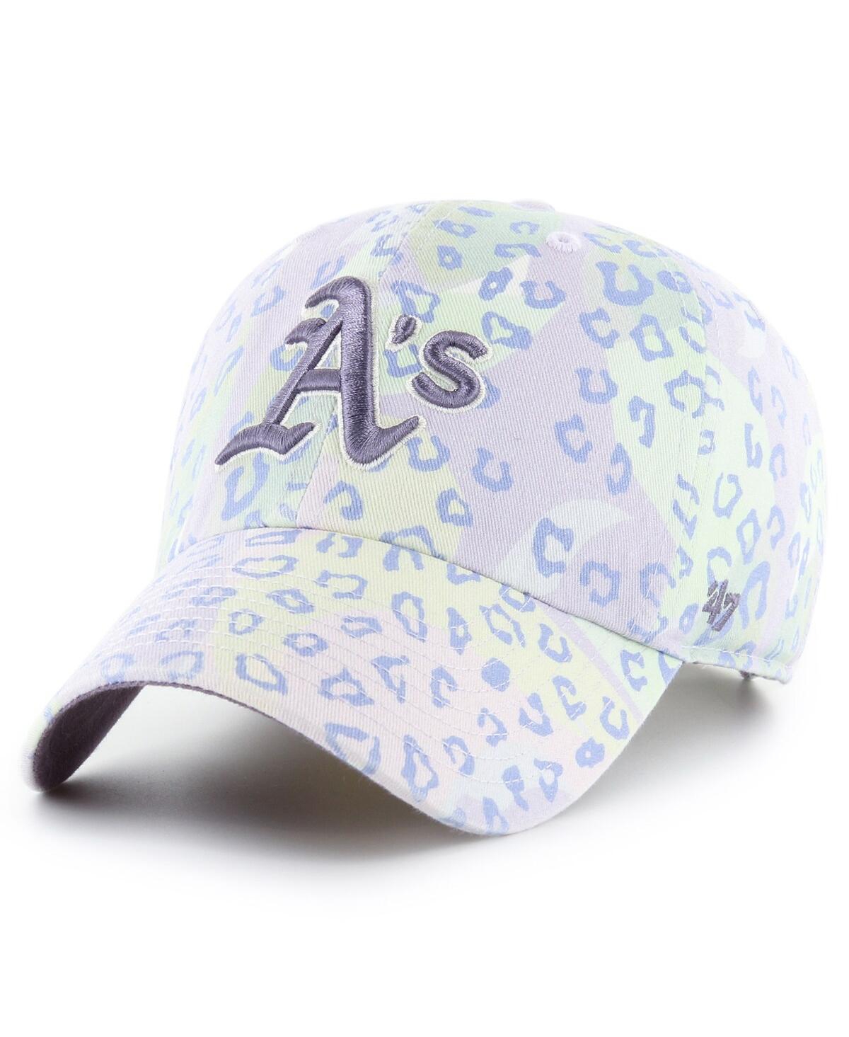 47 Brand Women's ' Purple Oakland Athletics Cosmic Clean Up Adjustable Hat