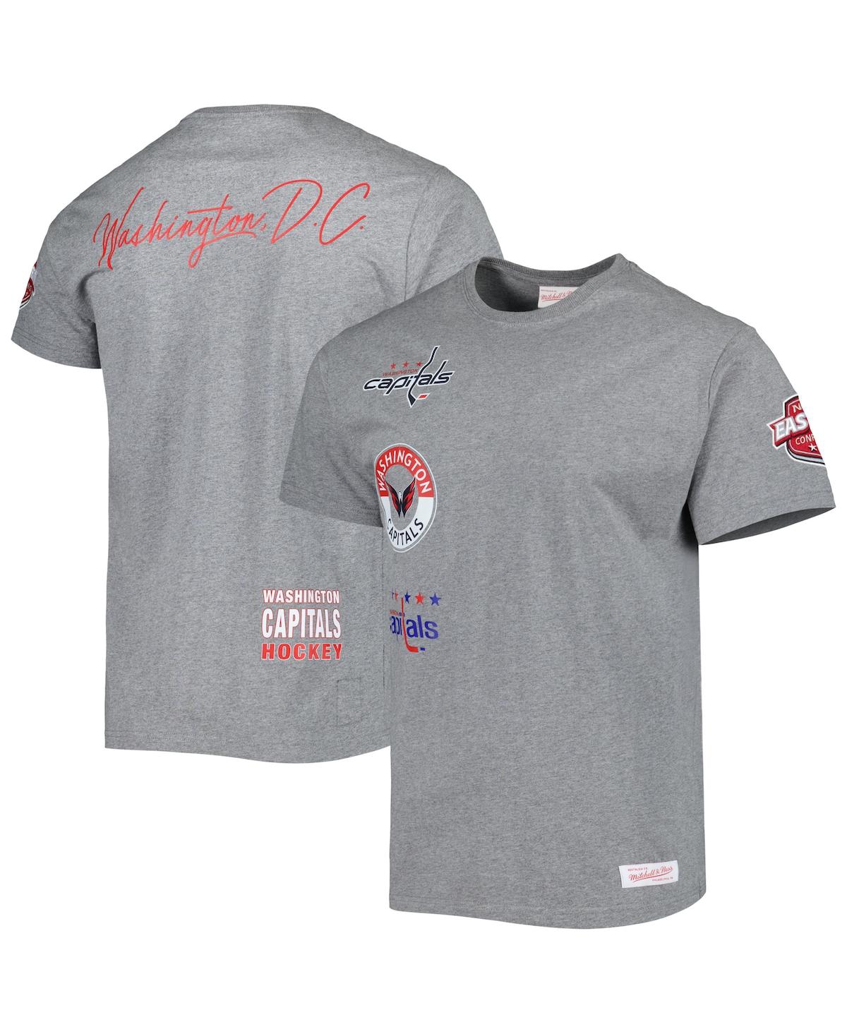 Men's Mitchell & NessWashington Capitals City Collection T-shirt - Heather Gray