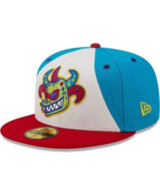 Men's White, Red Vejigantes de Scranton/Wilkes-Barre Copa De La Diversion 59FIFTY Fitted Hat