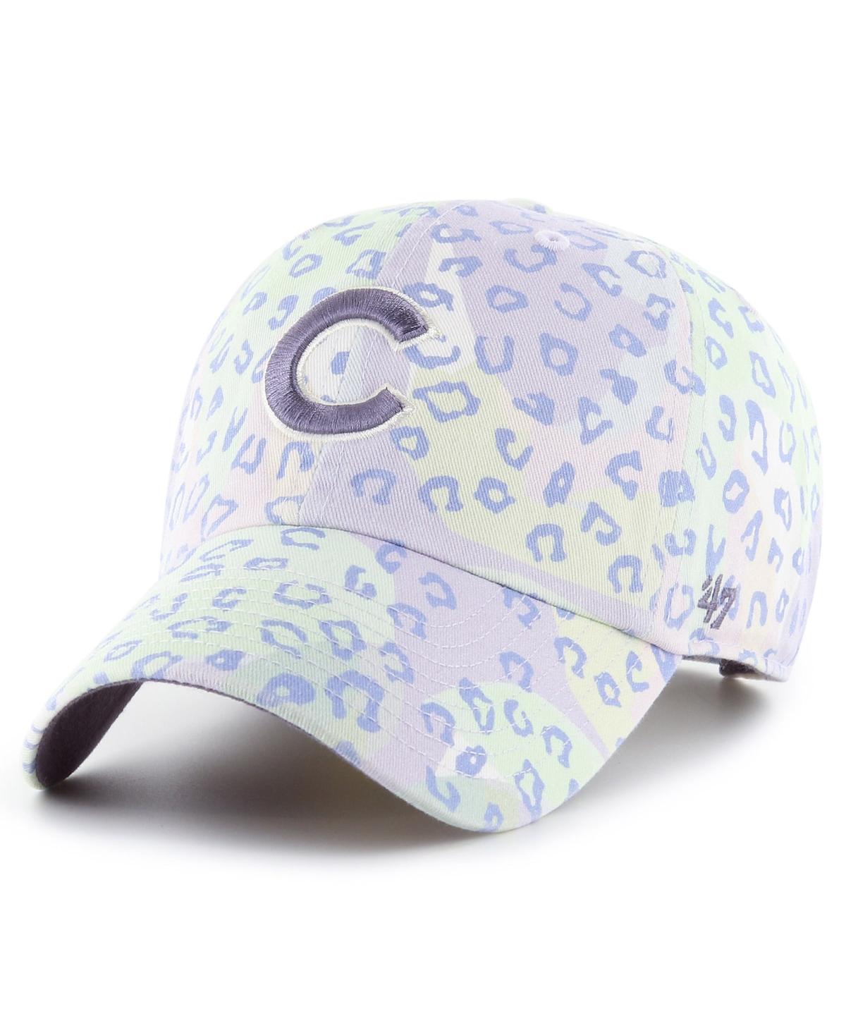 Shop 47 Brand Women's ' Purple Chicago Cubs Cosmic Clean Up Adjustable Hat