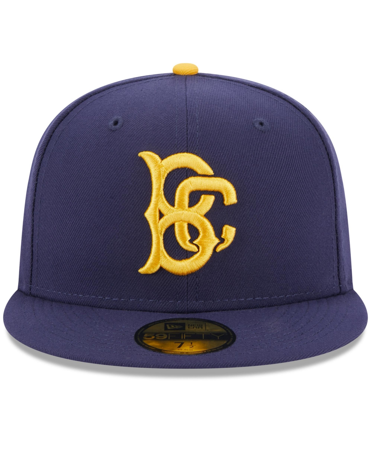 New Era Navy Brooklyn Cyclones Authentic Collection Alternate Logo 59fifty Fitted Hat In Navy
