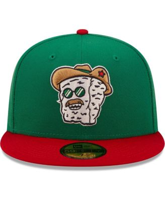 Men's Green, Red Los Quesos Frisco Copa De La Diversion 59FIFTY Fitted Hat