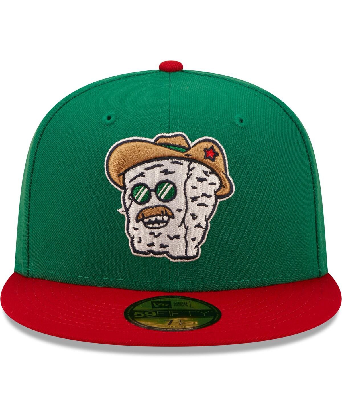 NEW ERA MEN'S NEW ERA GREEN, RED LOS QUESOS FRISCO COPA DE LA DIVERSION 59FIFTY FITTED HAT 
