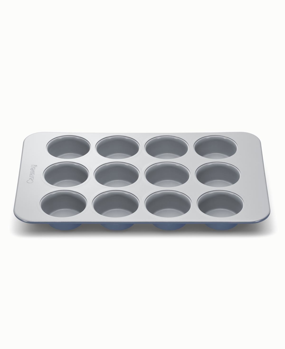 Shop Caraway Non-stick Muffin Pan In Slate