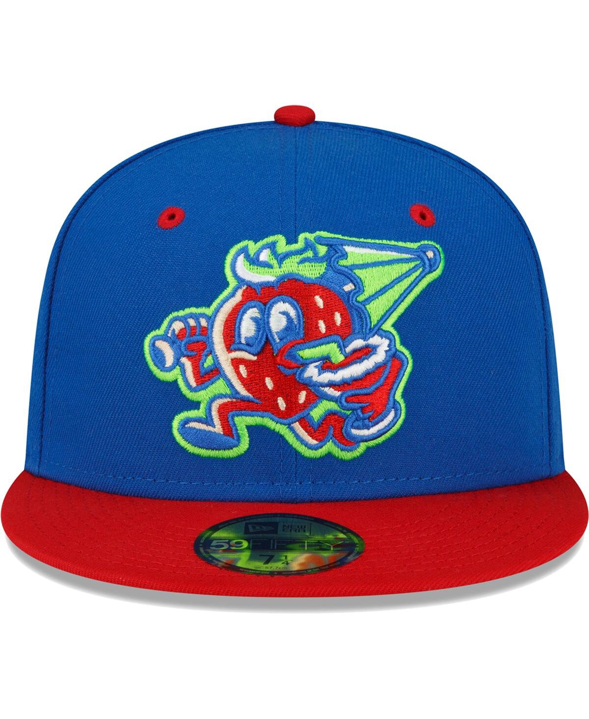 Shop New Era Men's  Blue El Paso Chihuahuas Copa De La Diversion 59fifty Fitted Hat