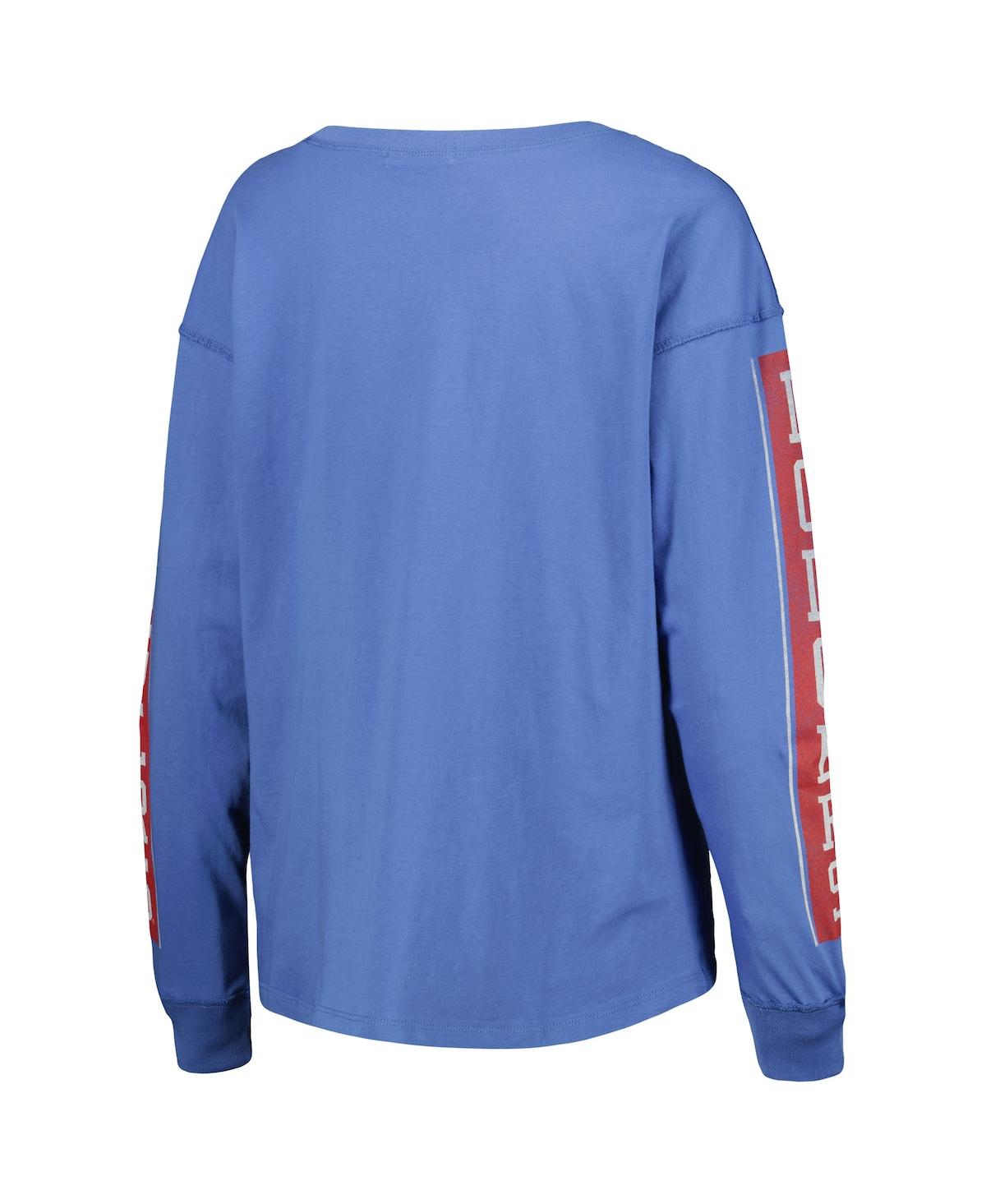 Shop 47 Brand Women's ' Royal Los Angeles Dodgers Statement Long Sleeve T-shirt